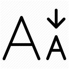 Decrease text size